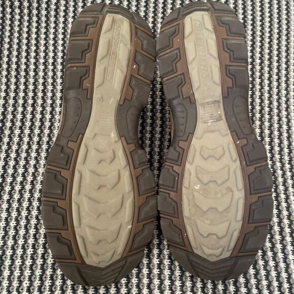 Skechers Relaxed Fit Knowlson Leland brown leather Oxford Men\'s Shoe size 11.5 main image 9